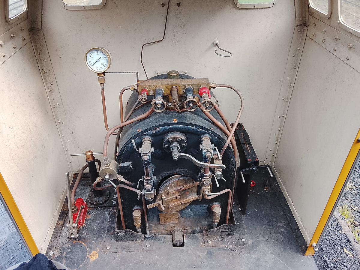 10¼" Gauge 2-6-4T Mountaineer steam locomotive