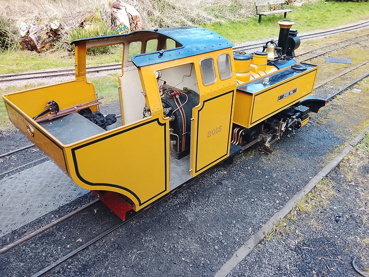 10¼" Gauge 2-6-4T Mountaineer steam locomotive