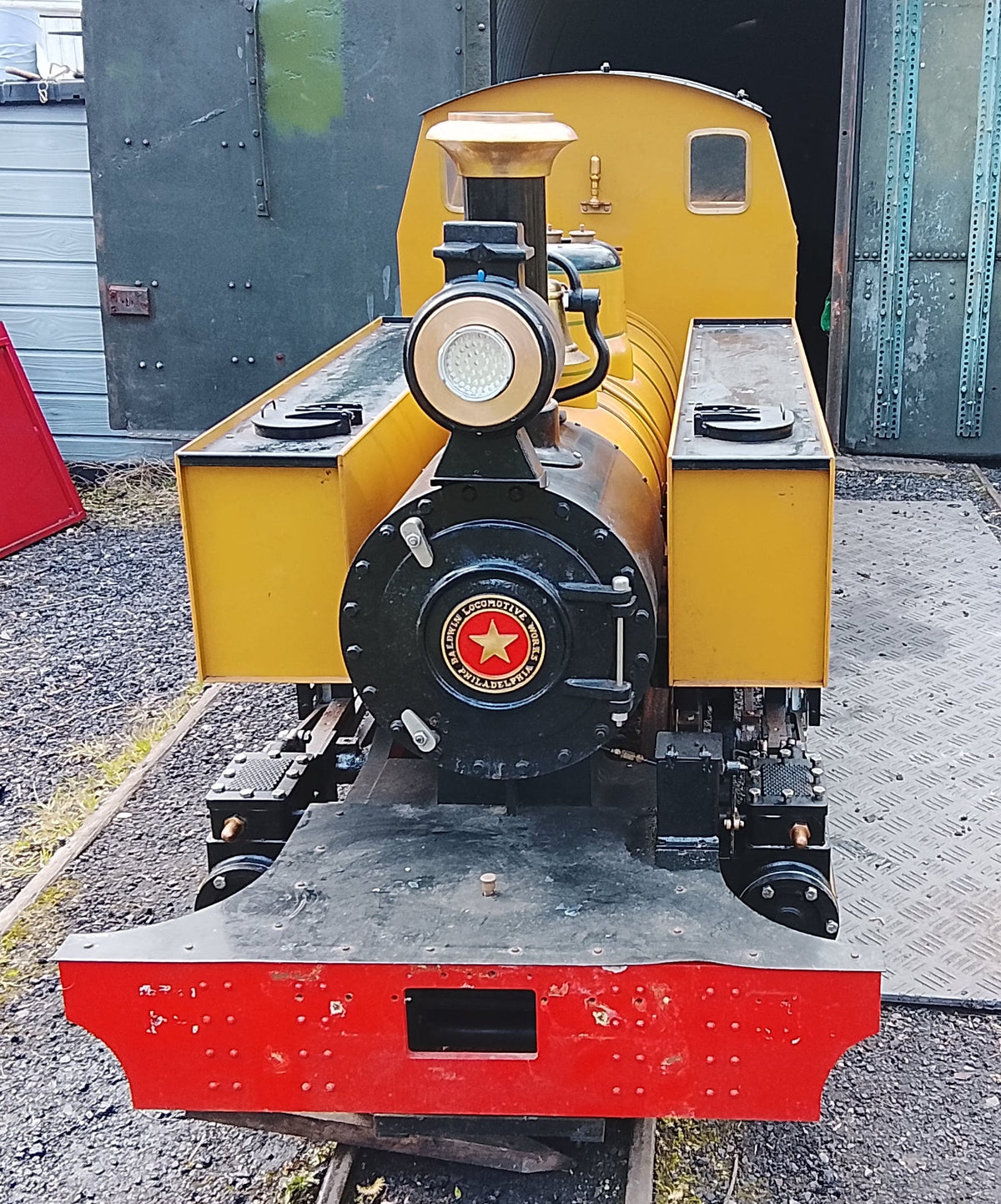 10¼" Gauge 2-6-4T Mountaineer steam locomotive