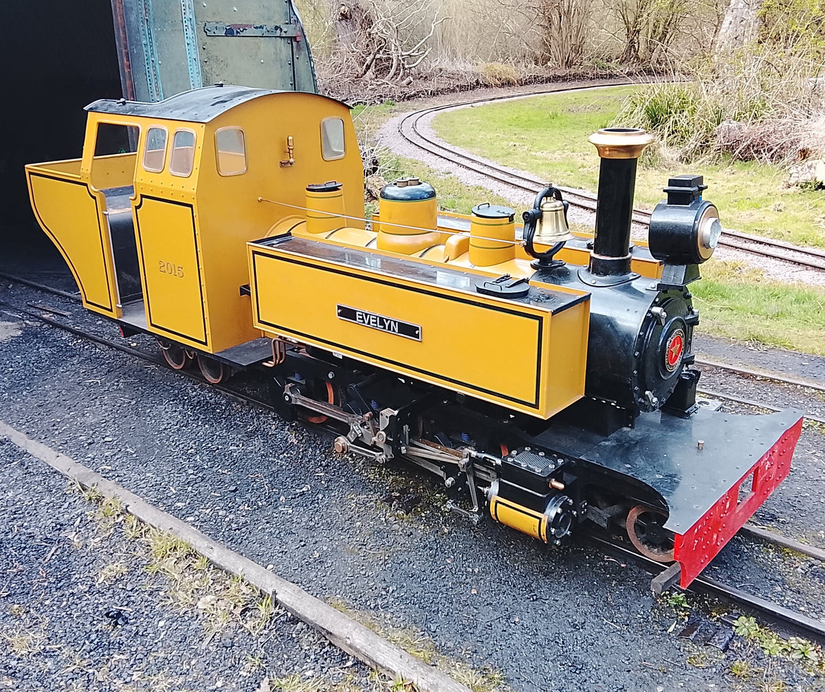 10¼" Gauge 2-6-4T Mountaineer steam locomotive