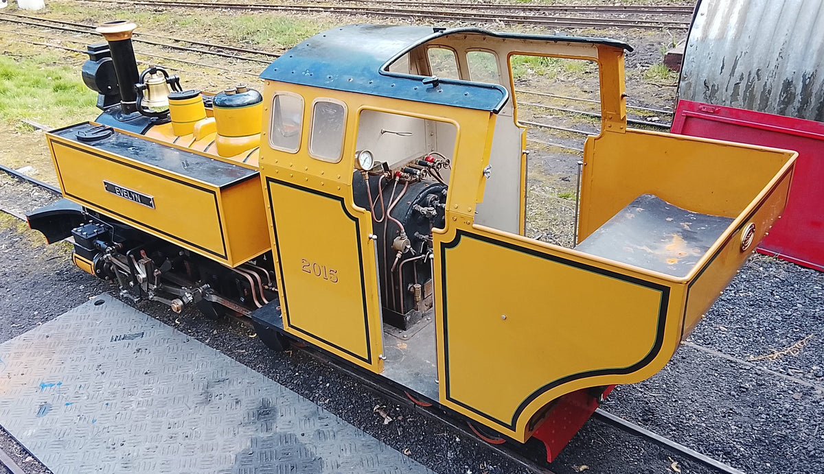 10¼" Gauge 2-6-4T Mountaineer steam locomotive