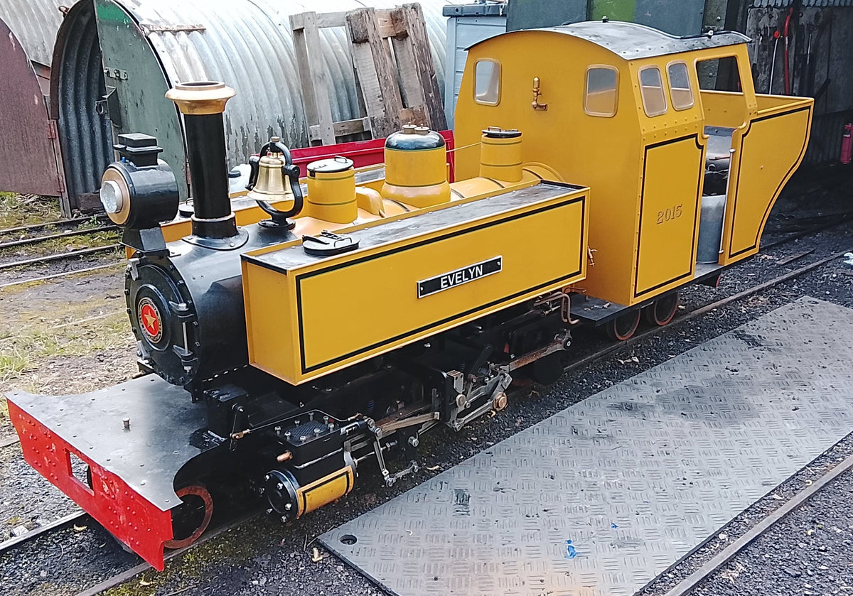 10¼" Gauge 2-6-4T Mountaineer steam locomotive